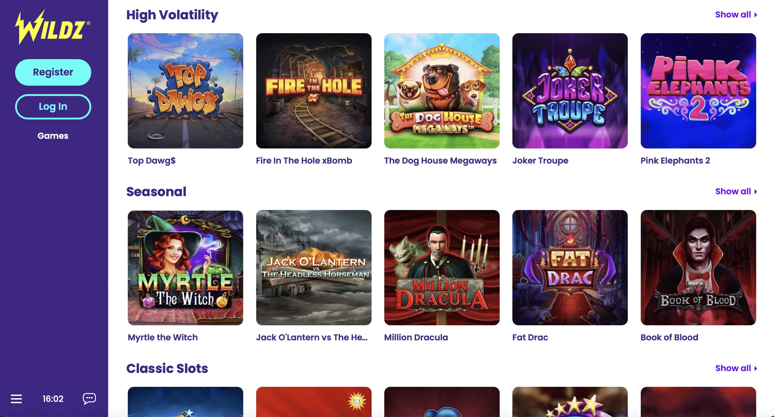 WILDZ CASINO
